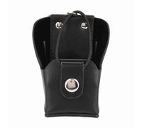 Vbestlife Cubierta Protectora de Walkie Talkie, Funda de Cuero con Lanyar Compatible para GP328plus/GP338plug/GP344/GP388 Radio Walkie Talkie