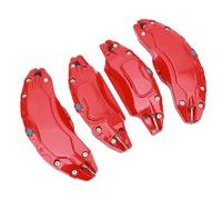 VBESTLIFE Cubiertas de Pinza para Ruedas Modelo Y de 19 Y 20 Pulgadas, Protector de Freno de Disco de Aleación de Aluminio, Juego de Repuesto, 4 Uds. (Rojo)