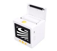 VBESTLIFE Cubo de Impresora de Pegatinas de Voz Inteligente AI de 2,4 Pulgadas, con Pantalla de Visualización HD para Niños, Bricolaje en Casa, Fabricación de Pegatinas Térmicas en Blanco (White)