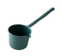 VBESTLIFE Cucharón de Agua de Cocina, Diseño Engrosado, Taza Multifuncional para Agua de Baño, Uso Seguro, 1 Cucharón de Largo (Verde negruzco)
