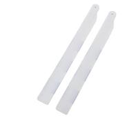 VBESTLIFE Cuchillas del Rotor Principal del Helicóptero RC, Piezas de Repuesto Ligeras para un Vuelo Estable, Cuchillas Compuestas Equilibradas de Precisión para un Vuelo Suave, Reemplazo Duradero