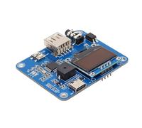 VBESTLIFE CW Keyer, Generador Automático de Código Morse con Entrada de Teclado USB con Pantalla OLED y WPM Ajustable, para Práctica de Código Morse