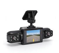 VBESTLIFE Dashcam 4K, Cámara de Tablero de 4 Canales 1080P con Gran Angular de 360°, Vista Delantera Trasera Izquierda Derecha, Grabación en Bucle, para Sedanes, Camiones, SUV (Sin Tarjeta)