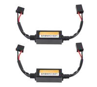 VBESTLIFE Decodificador de Faros LED H7 Resistente Al Agua, Decodificador de Error Canbus Antiparpadeo para Actualización de Faros de Coche