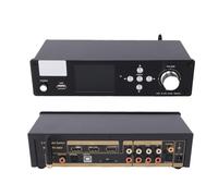 VBESTLIFE Decodificador de Sonido Envolvente 5.1, Decodificador de Audio DTS AC3 LPCM con Bluetooth 5.0, Entrada Coaxial óptica, para Cine en Casa, Reproductor de DVD, Decodificador de TV (Enchufe