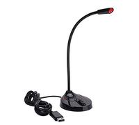 VBESTLIFE Desktop USB Micrófono Omnidireccional 360 °, Micrófono de Conferencia de Plug -euges Portátiles con Cable de 2,4 M, Claro para la Oficina en el Hogar en el Trabajo Remoto