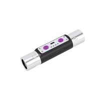 VBESTLIFE Detector de Linterna Portátil Recargable de Doble Cabeza para Pinturas de Porcelana con Piedras Preciosas de Dinero, Aleación de Aluminio de 5,1x0,9 Pulgadas