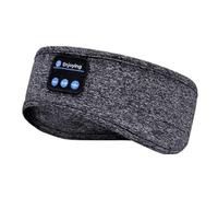 VBESTLIFE Diadema Musical, Diadema Portátil Bluetooth para Dormir, Recargable, 8 Horas de Reproducción, Lavable, Absorbente del Sudor, para Dormir, Hacer Ejercicio, Viajar (Grey)