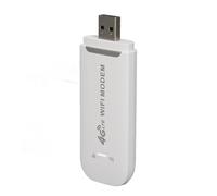 VBESTLIFE Dongle WiFi USB 4G LTE y Enrutador de Punto de Acceso Móvil, Módem Portátil de 150Mbps con Ranura para Tarjeta SIM, para Viajes y Negocios