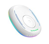 VBESTLIFE El Agitador de Ratón con Luz LED Portátil USB Indetectable Mantiene El Ordenador Despierto (White)