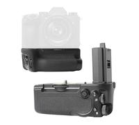 VBESTLIFE Empuñadura de Batería Vertical para Cámara A9III A1II, Baterías Dobles NP-FZ100 Extendidas, con Diales Delanteros Traseros, para Filmación Vertical Estable