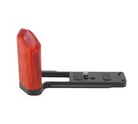 VBESTLIFE Empuñadura de Madera en Forma de L para Cámara Fuji XT5, Compatible con Placa Tipo Arca, con Orificio Roscado de 1/4 pulg.