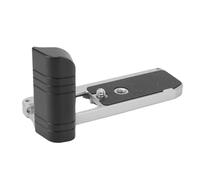 VBESTLIFE Empuñadura de X-M5, Mango de Soporte de Metal en Forma de L para Cámara XM5, Placa de Liberación Rápida Integrada y Apertura del Compartimento de la Batería (Silver)