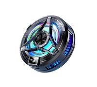 VBESTLIFE Enfriador de Teléfono Semiconductor Magnético, Ventilador de Refrigeración de Teléfono de Carga Inalámbrica de 15 W con Ventilador Turbo de Chip de Refrigeración Tec, Iluminación