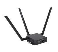 VBESTLIFE Enrutador 4G LTE CPE WiFi 6 con Ranura de Tarjeta SIM, Enrutador Inalámbrico Móvil WiFi de 300Mbps Desbloqueado con 3 Antena