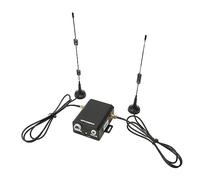 VBESTLIFE Enrutador Industrial 4G LTE de 300Mbps, Punto de Acceso WiFi Móvil con Ranura para Tarjeta SIM, Dongle WiFi con 2 Antenas Compatible con 32 Usuarios (Enchufe de la UE)