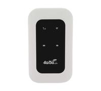 VBESTLIFE Enrutador WiFi Móvil 4G LTE Desbloqueado con Ranura para Tarjeta SIM, Dispositivo de Punto de Acceso Portátil de 300Mbps para Viajes, Mini Módem de Internet Inalámbrico