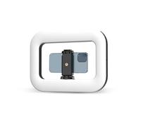 VBESTLIFE Equipo de Video para Teléfono Inteligente con Luz, 240 Cuentas LED, Temperatura de Color Recargable de 1500 MAh 2500-8500 K Ajustable, con 3 Soportes de Zapata Fría, para
