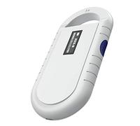 Vbestlife Escáner portátil de Chips para Mascotas, 134.2kHz Compatibilidad con ISO 11784/11785 FDX-B e ID64 RFID, Lector RFID de Animales de Mano Animales/Mascotas/Perros/Gatos/Cerdos