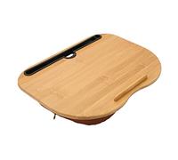 VBESTLIFE Escritorio Portátil para Regazo, Escritorio Portátil para Regazo con Cojín de Almohada, Se Adapta a Portátiles de hasta 15,6 Pulgadas, Escritorio para Regazo con Soporte para