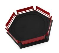 VBESTLIFE Estadio Battle Top, Borde Seguro Pulido, Fácil de Almacenar, Excelente Regalo de Cumpleaños para Niños, Plástico (215 g/7,6 onzas)