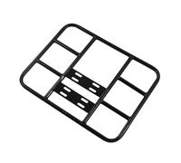 VBESTLIFE Estante de Caja de Comida de Carga de 80kg, Tubo de Acero sin Costura Universal para Bicicleta Eléctrica de Motocicleta (Tipo 2 48/38)