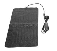 VBESTLIFE Estera Térmica para Reptiles, Almohadilla Térmica USB para Serpiente Lagarto Tortuga, 3 Niveles de Temperatura, Calentador Debajo del Tanque Impermeable, Silicona (Grande (21,65 x 14,96 x