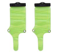 VBESTLIFE Estuche Impermeable para Radio Portátil, Paquete de 2 Bolsas Secas para Walkie Talkie con Clip ABS para UV5R UV82/BF-888S, Bolsa de Natación de PVC Resistente Al Desgaste para Parque