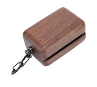 VBESTLIFE Estuche para Auriculares Inalámbricos, Cubierta de Almacenamiento de Madera de Nogal Hecha a Mano con Forro de Microfibra para Auriculares Smart Momentum 3rd 4th