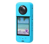 VBESTLIFE Estuche para Insta360 One X3, Estuche Protector de Cámara de Silicona, Cubierta de Cuerpo Y Cubierta Protectora de Lente para Insta360 One X3(Azul)