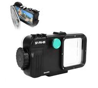 VBESTLIFE Estuche para Teléfono de Buceo con Esnórquel Subacuático para Teléfonos 17,16,15,14,13 y Otros, Estuche Profesional a Prueba de Agua para Buceo de 65 Pies / 20 M Fotografía y