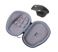 VBESTLIFE Estuche Rígido de Viaje para MX Master 4, 3, 3S, 2S Ratón Inalámbrico Avanzado 2.0 Versión Actualizada Sin Vibración con Ranura de Almacenamiento para Receptor USB C Negro