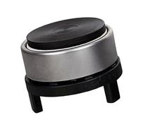 VBESTLIFE Estufa Eléctrica de 300W, Quemador de Hierro Fundido, Mini Calentador, Tetera de té y café de Fondo Plano, Olla de Vidrio Resistente Al Calor