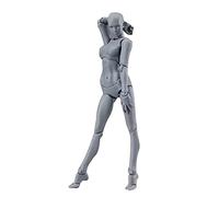 VBESTLIFE Figura de Acción de Dibujo, Modelo de Figura de PVC de Postura Flexible para Decoración de Escritorio y Práctica de Bocetos (GREY #14)