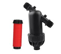VBESTLIFE Filtro de Agua con Filtro de Disco, de Disco de Malla 120 de 130 Micrones para Riego por Goteo, de Agua de Jardín para Césped Agrícola, área Grande, Fácil de Limpiar, Diseño Compacto y
