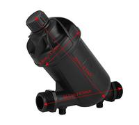 VBESTLIFE Filtro de Agua Doméstico, Malla 120, Filtro de Disco de Nivel de 130 Micras para Riego de Jardines