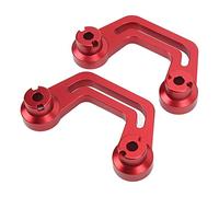 VBESTLIFE Freno de Ensamblaje Ajustable de Montura con la Campana para JL JLU Sahara Sport, 2 Paquete (rojo)