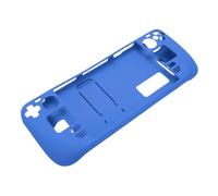 VBESTLIFE Funda con Función Atril para Steam Deck, Funda Protectora con Soporte para PC a Prueba de Golpes y Agarre Ergonómico Compatible con Dispositivos Portátiles Steam Deck (BLUE)