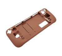 VBESTLIFE Funda con Función Atril para Steam Deck, Funda Protectora con Soporte para PC a Prueba de Golpes y Agarre Ergonómico Compatible con Dispositivos Portátiles Steam Deck (BROWN)