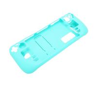 VBESTLIFE Funda con Función Atril para Steam Deck, Funda Protectora con Soporte para PC a Prueba de Golpes y Agarre Ergonómico Compatible con Dispositivos Portátiles Steam Deck (Light Blue)