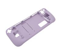 VBESTLIFE Funda con Función Atril para Steam Deck, Funda Protectora con Soporte para PC a Prueba de Golpes y Agarre Ergonómico Compatible con Dispositivos Portátiles Steam Deck (PURPLE)
