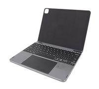 VBESTLIFE Funda con Teclado Magnético para Tableta para iOS Air 13 Pulgadas M2 2024, para iOS Pro 12.9 Pulgadas 3 4 5 6.a Generación, Soporte Magnético Trackpad Multitáctil Aleación de