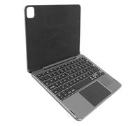 VBESTLIFE Funda con Teclado para iOS Air 11in M2 2024, para Air 10.9in 4-5 Gen, para Pro 11in 1-4 Gen, Soporte Magnético en Voladizo Flotante Trackpad Multitáctil Aleación de Aluminio