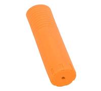 VBESTLIFE Funda de Mango de Micrófono, Funda de Micrófono de Mano Antideslizante de Silicona a Prueba de Golpes para KTV Karaoke Fiesta Conferencia Concierto (ORANGE)