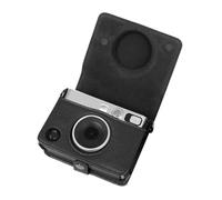 VBESTLIFE Funda para Instax Mini EVO, Funda Extraíble de Cuero PU Retro para Cámara con Correa para el Hombro Compatible con Instax Mini EVO/Polaroid Mini EVO (Black)