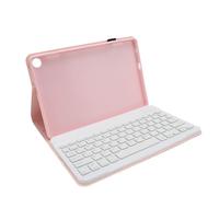 VBESTLIFE Funda Portátil de Viaje para Tableta, Teclado Magnético Desmontable, Funda Protectora Portátil y Soporte 3 en 1, para Tableta Tab M10 Gen 3 de 10,1 Pulgadas (Pink)