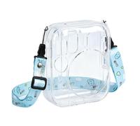 VBESTLIFE Funda Protectora para Cámara Mini 13, Cubierta Transparente Rígida para PC con Correa para el Hombro y Compartimento para Almacenamiento de Fotografías (Green)