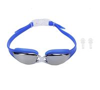 VBESTLIFE Gafas De Natación para Adultos, Protegen Sus Ojos del Calor Y La Luz del Sol, Diseño Ergonómico Que Se Ajusta De Cerca A Diferentes Formas Faciales, para Nadar Y Bucear(Azul)