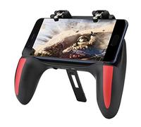 VBESTLIFE Gamepad de disipación de calor, controlador de juegos para teléfono móvil con dos ventiladores de refrigeración universal para teléfonos de 4.7-6.5 pulgadas