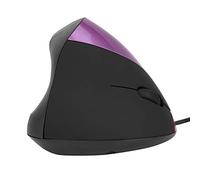 Vbestlife Gaming Ratón Portátil Ratones Óptico Ergonómico Vertical con Cable 800/1200/1600/3200 dpi Ajustable Control de Alta Precisión(púrpura)